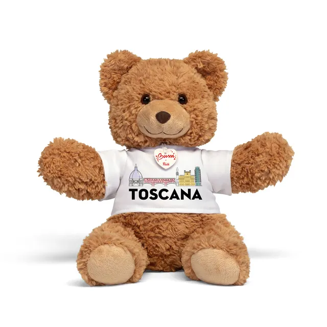 trudi-bussi-orso-marlon-t-shirt-toscana-peluche-souvenir image 1