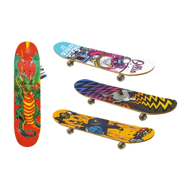 globo-giocattoli-skateboard-in-legno image 1