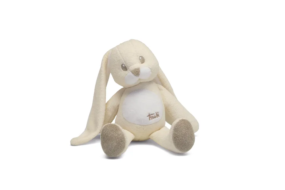 trudi-coniglio-cremino-avorio-peluche-neonato-morbido image 1