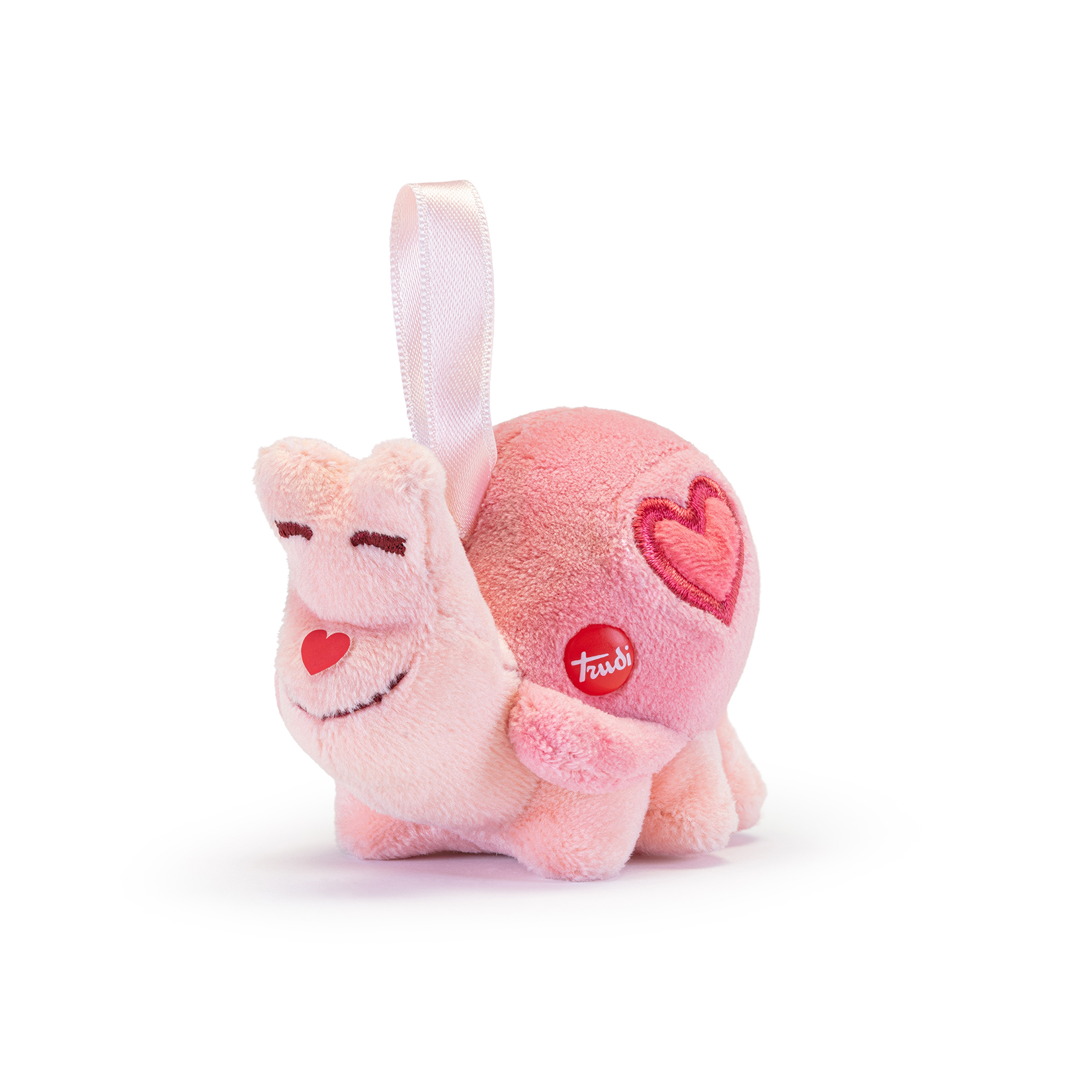 trudi-sweet-lumachina-peluche-san-valentino-con-cuori image 1