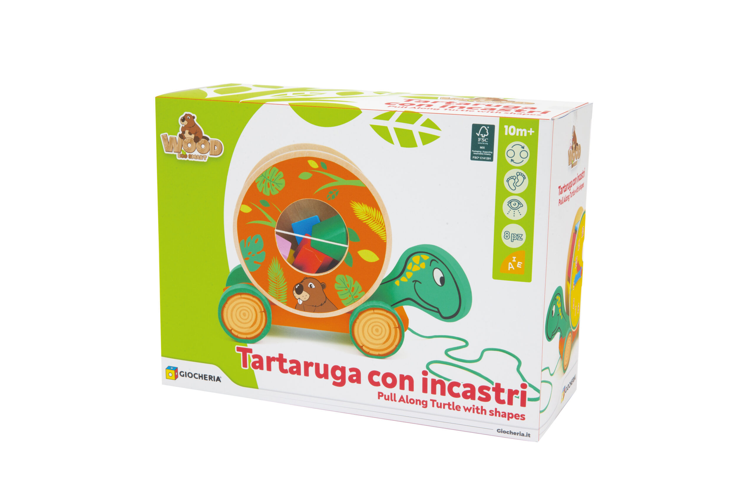 trudi-wood-eco-smart-tartaruga-trainabile-8-pezzi-legno image 3