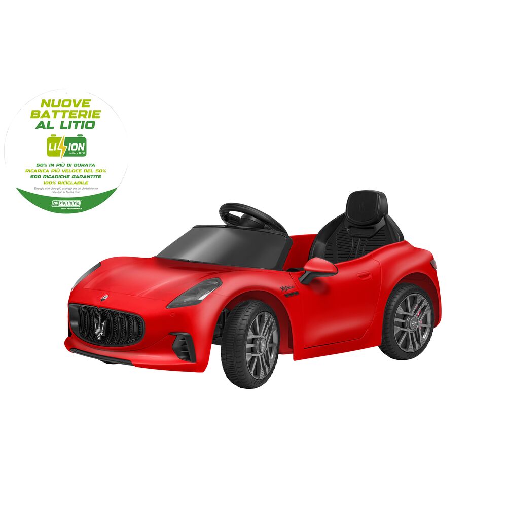 globo-giocattoli-maserati-granturismo-12v-radiocomandata-rossa-al-litio image 1