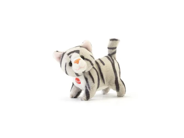 trudi-sweet-gattino-tigrato-peluche-grigio image 1