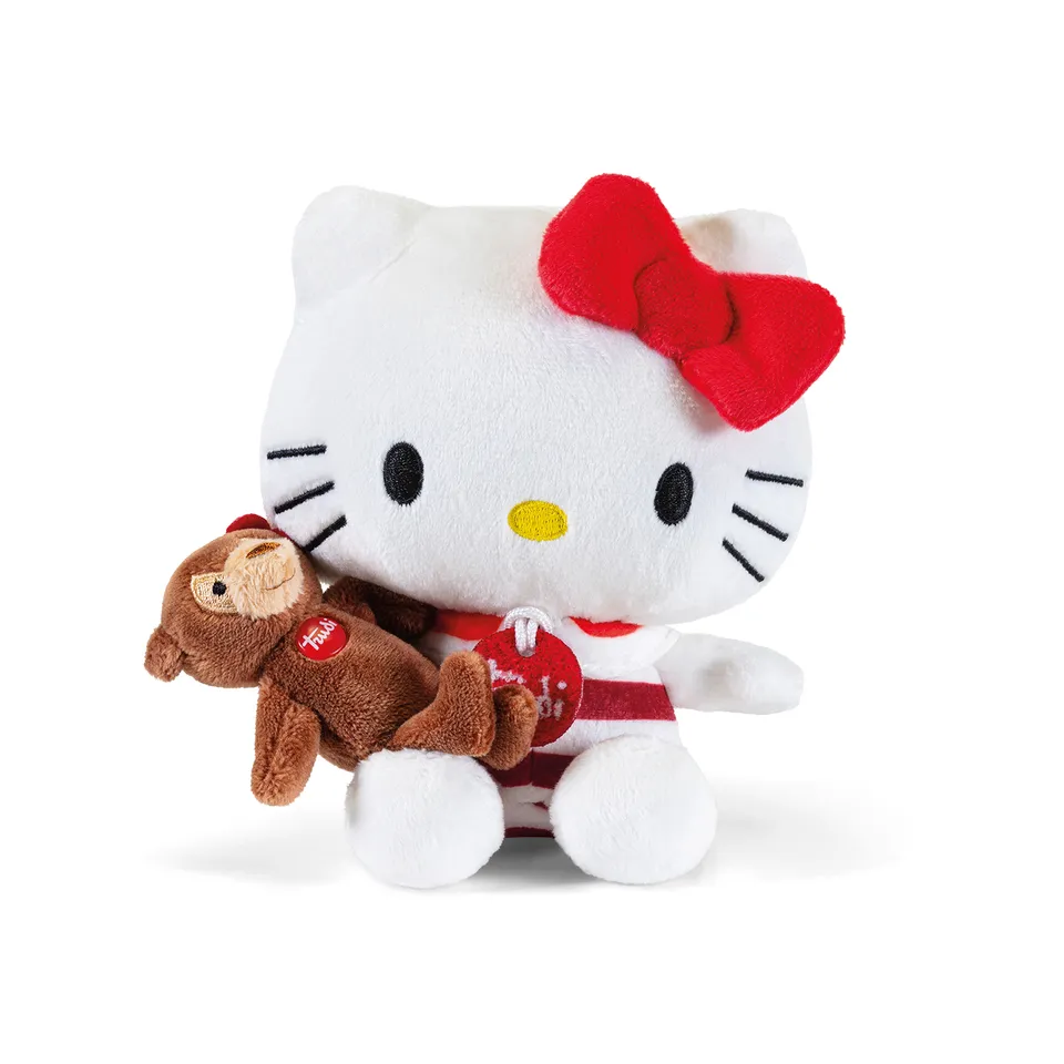trudi-hello-kitty-e-orso-ettore-peluche-doppio-personaggio image 1