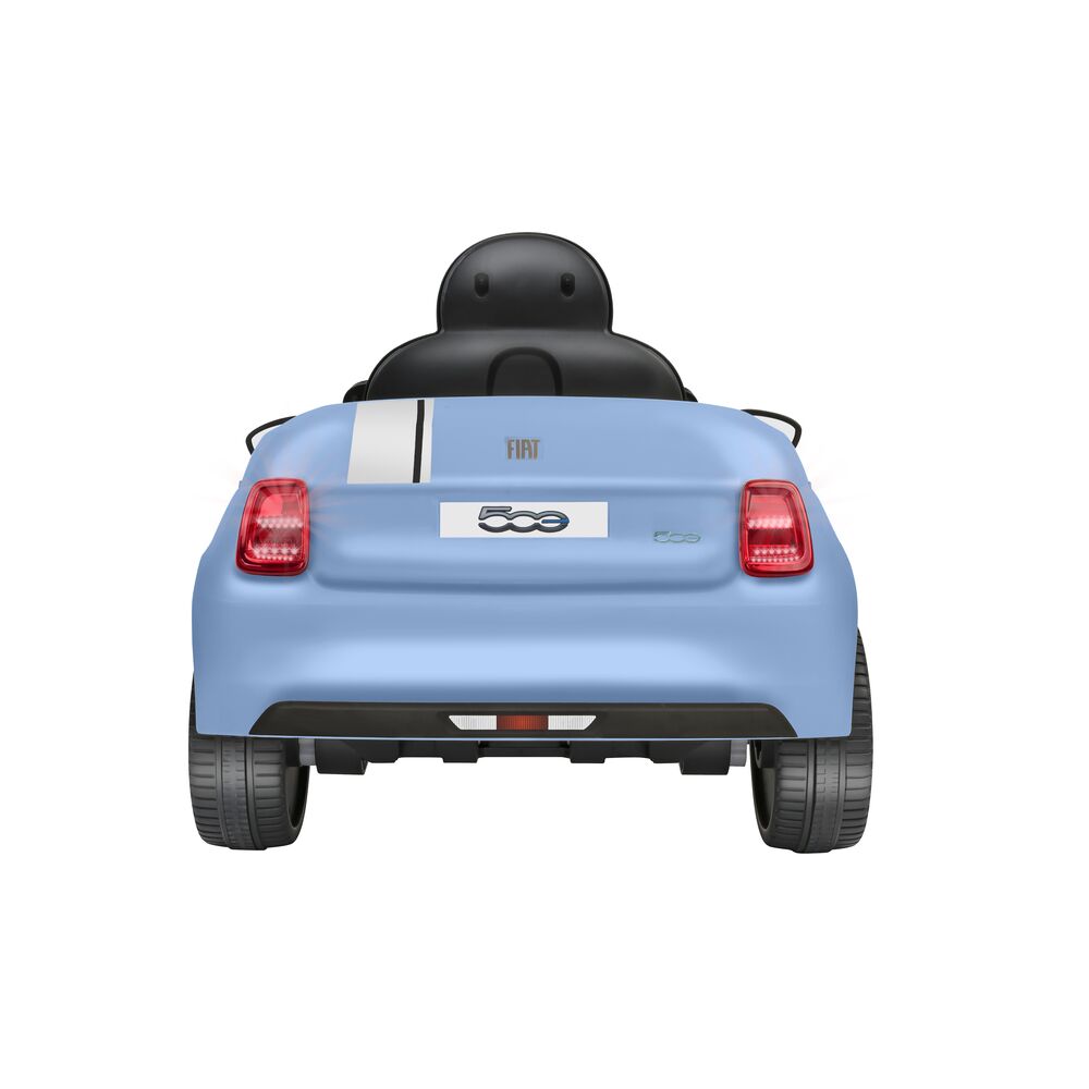 globo-giocattoli-fiat-500e-12v-batteria-litio-radiocomandata-azzurra image 4