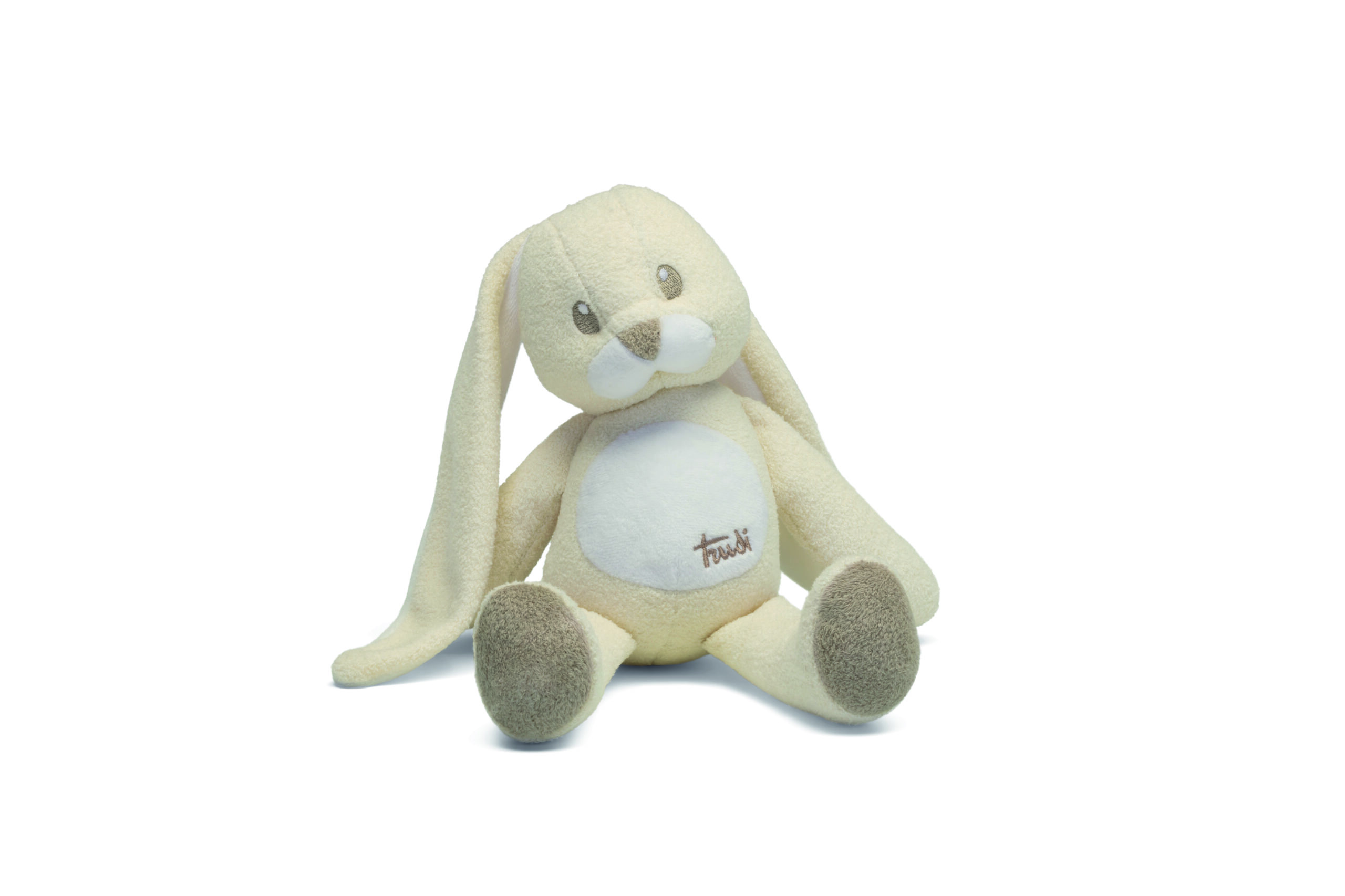 trudi-coniglio-cremino-avorio-peluche-neonato-morbido image 1