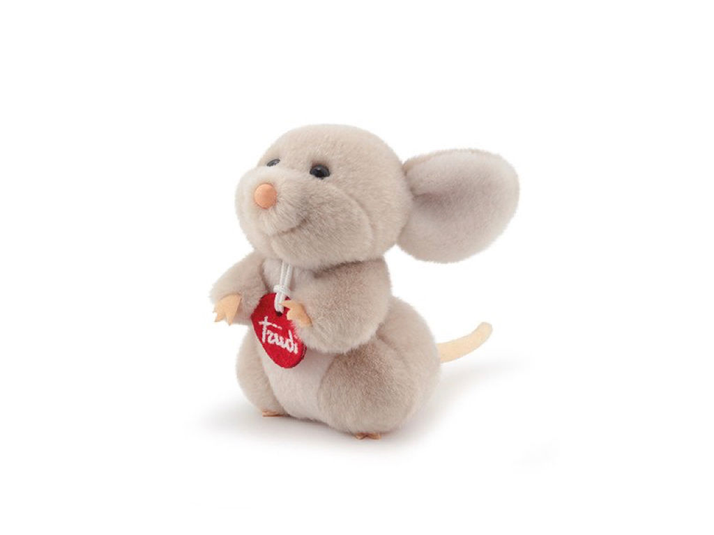 trudi-trudino-topo-peluche-beige-e-rosa image 1