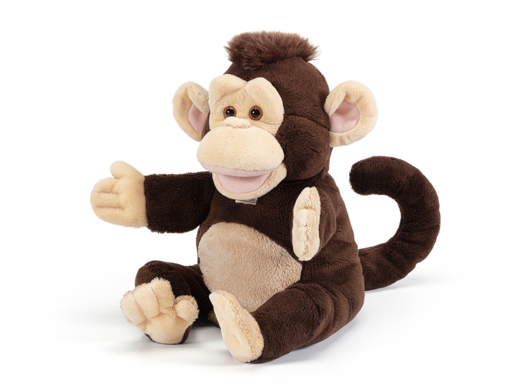 trudi-marionetta-scimmia-puppet-peluche-3d image 1