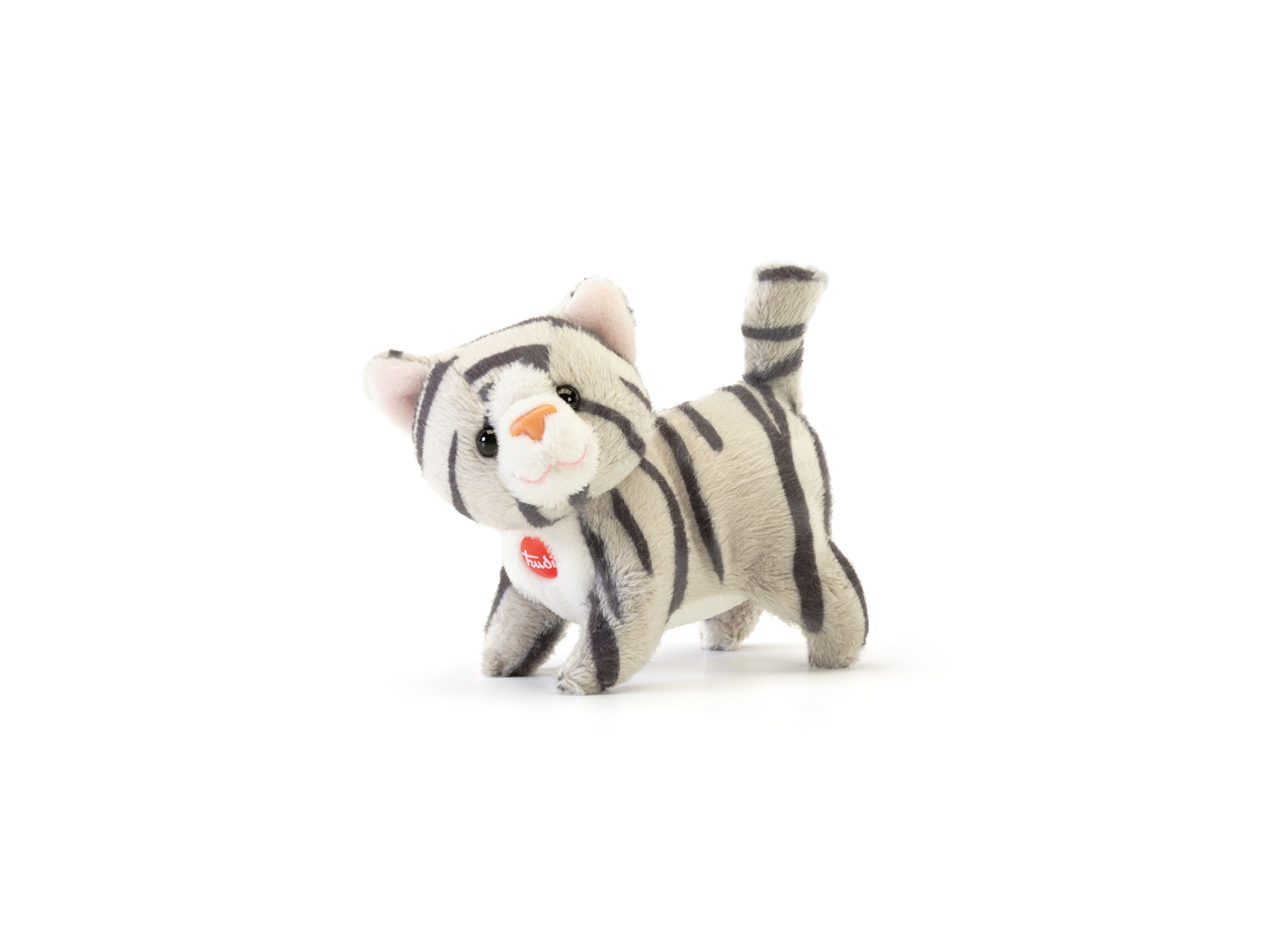 trudi-sweet-gattino-tigrato-peluche-grigio image 1