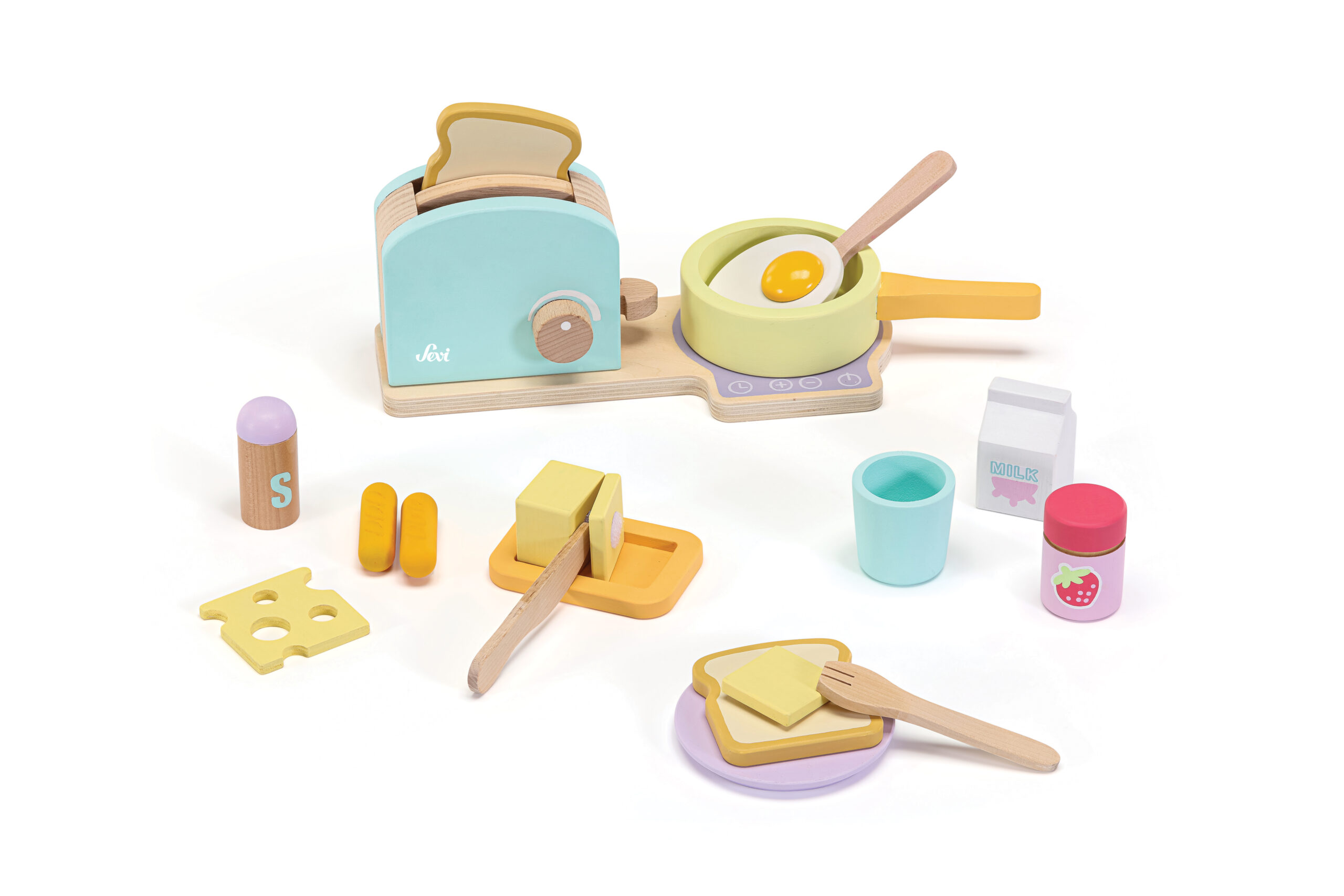 trudi-sevi-set-prima-colazione-21-pz-legno image 2