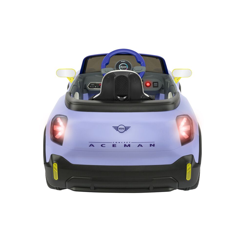 globo-giocattoli-mini-aceman-viola-12v-auto-elettrica-cavalcabile-con-batteria-a image 3