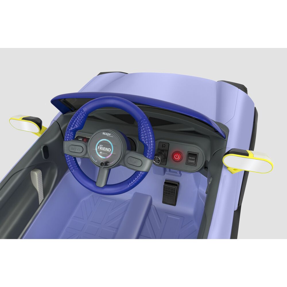 globo-giocattoli-mini-aceman-viola-12v-auto-elettrica-cavalcabile-con-batteria-a image 5