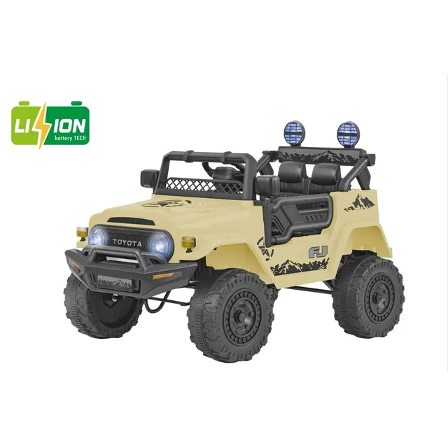 globo-giocattoli-toyota-fj-cruiser-12v-batteria-litio-radiocomandata-sabbia image 1
