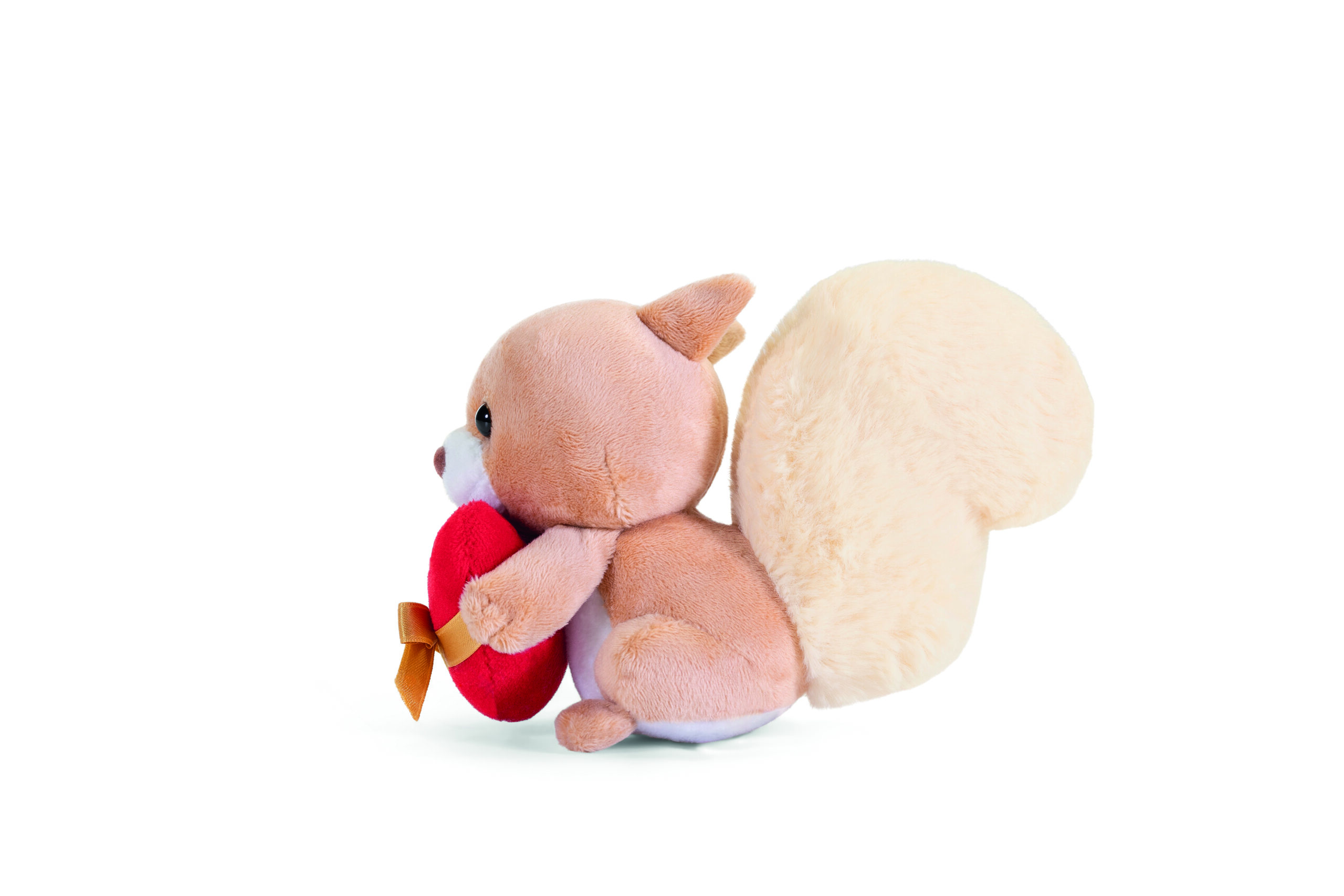 trudi-trudino-scoiattolo-cuore-mini-peluche-con-cuore-rosso image 3