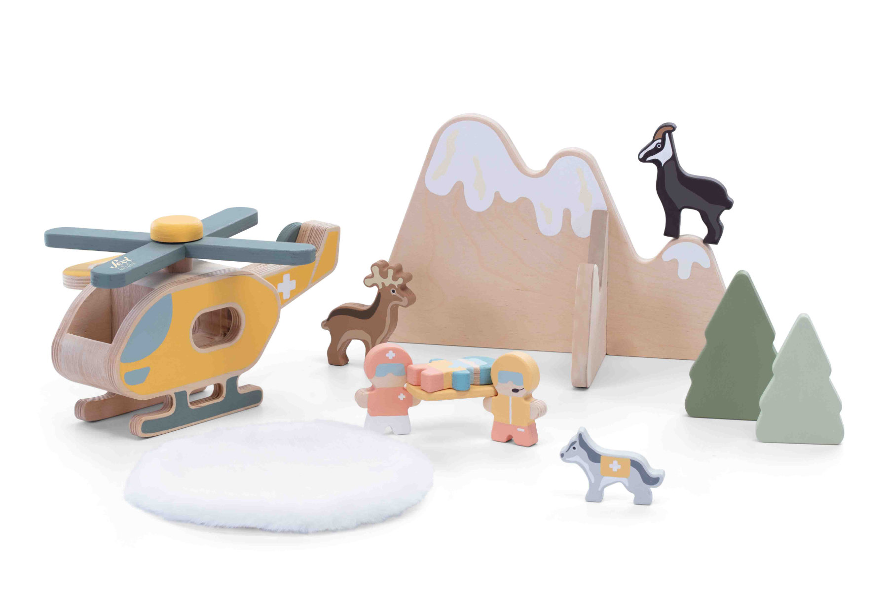 trudi-by-sevi-play-set-elisoccorso-dolomiti-elicottero-18-pz image 2
