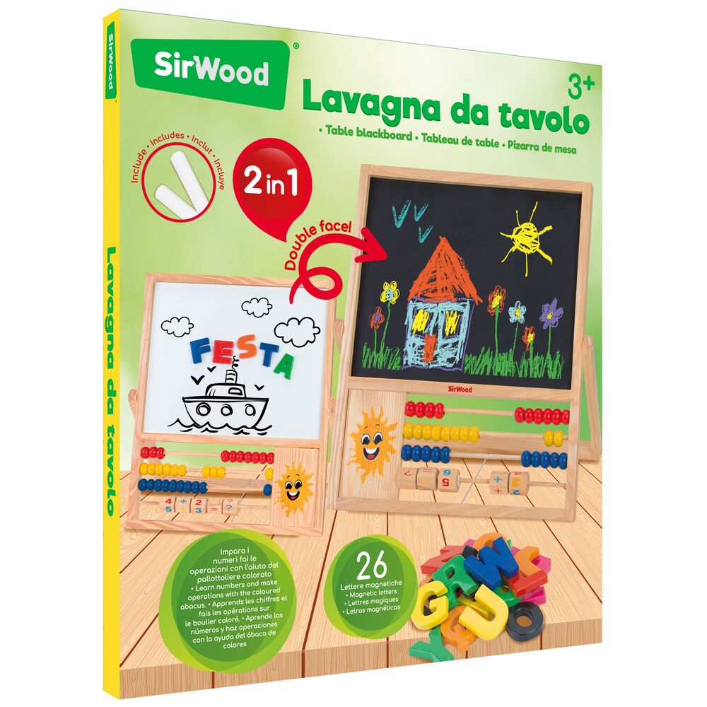globo-giocattoli-lavagna-da-tavolo-2-in-1-in-legno image 2