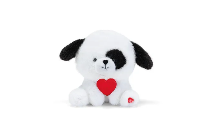 trudi-cane-cuore-rosso-peluche-collezione-heart-animals image 1