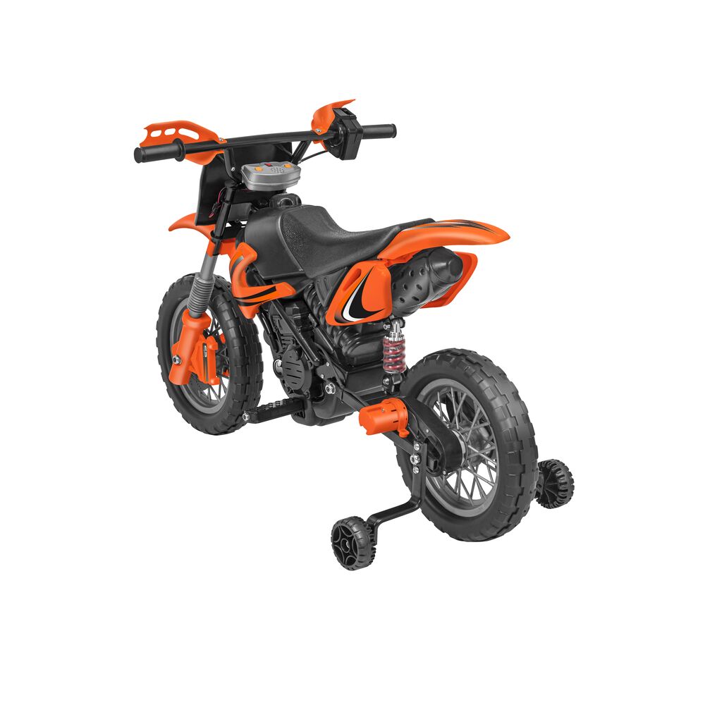 globo-giocattoli-moto-cross-12v-batteria-litio-arancione image 2