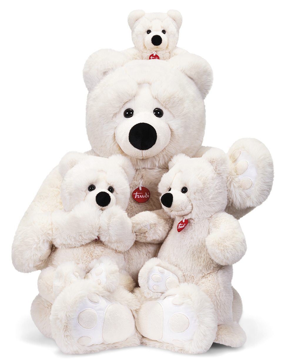 trudi-orso-bianco-joel-teddy-bear image 5