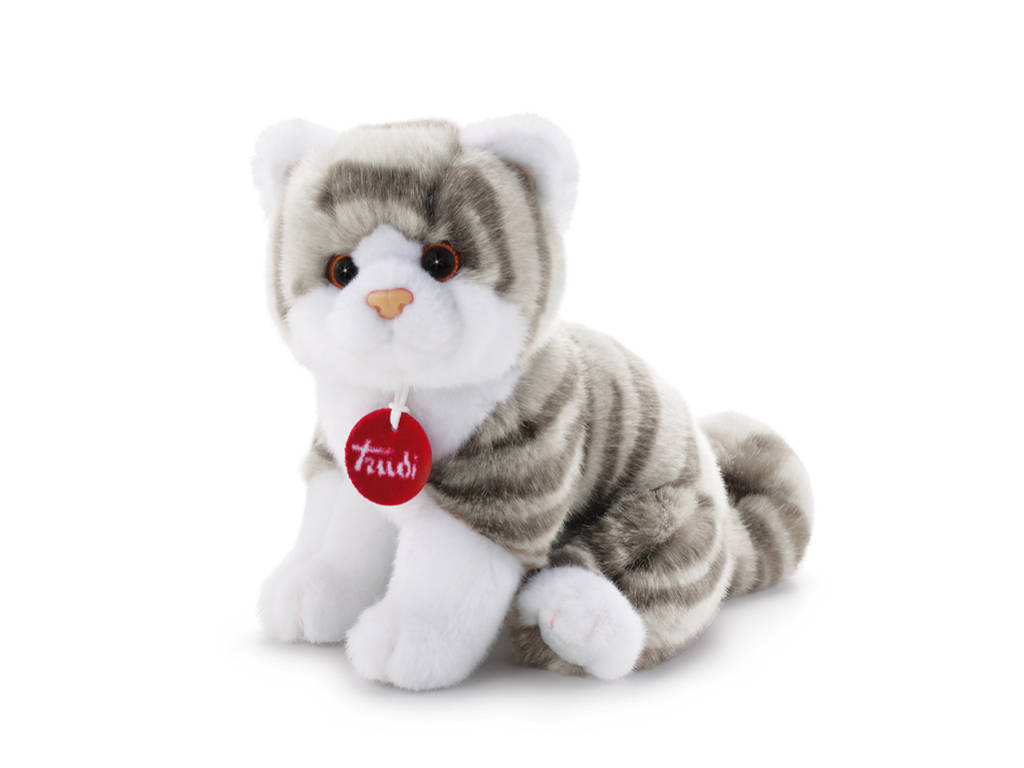 trudi-brad-gattino-tigrato-grigio-peluche image 1