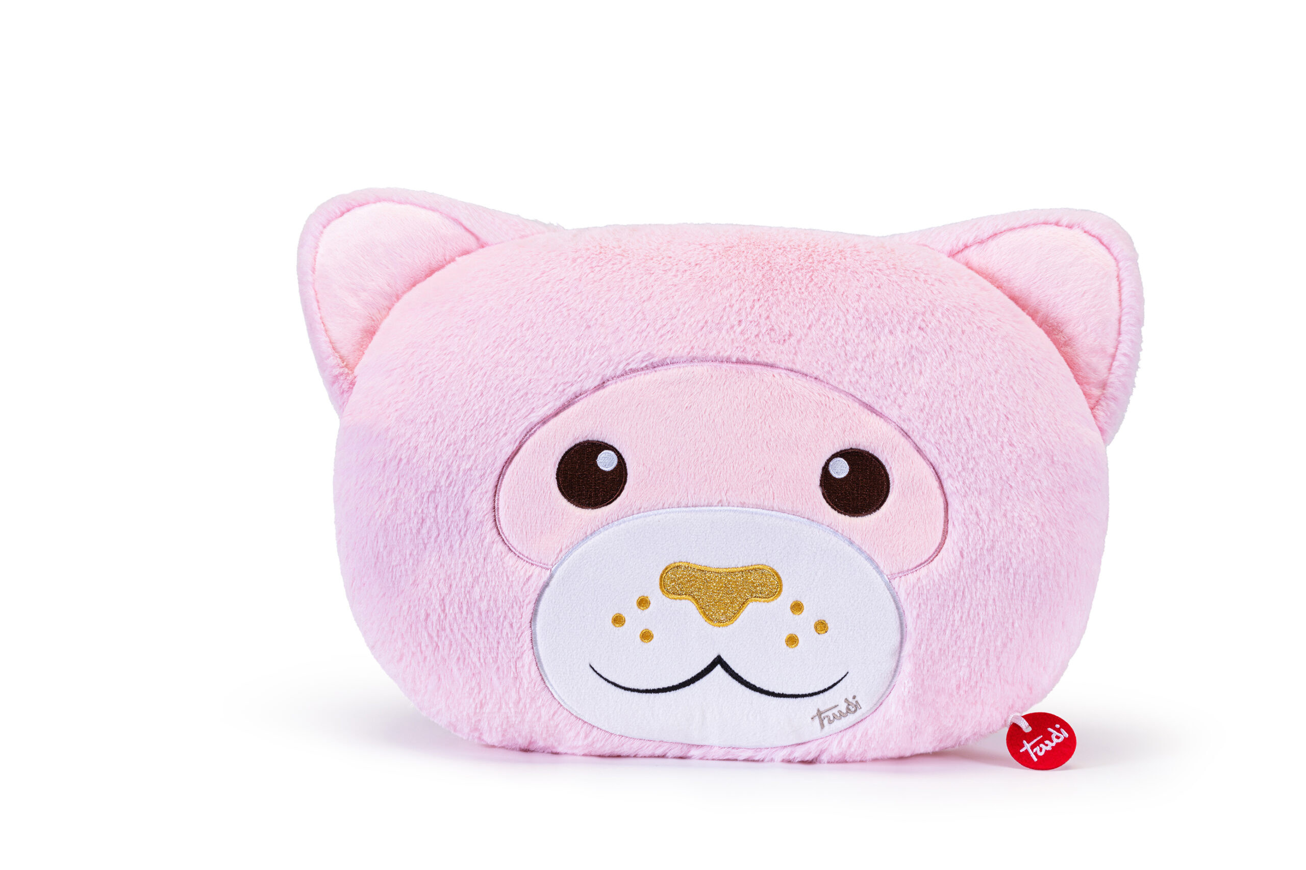 trudi-pillow-cuscino-gattino-rosa-peluche image 1