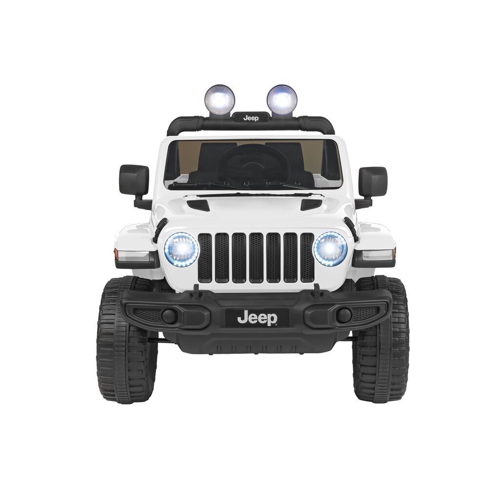 globo-giocattoli-jeep-rubicon-wrangler-bianca-radiocomandata-batteria-litio image 2