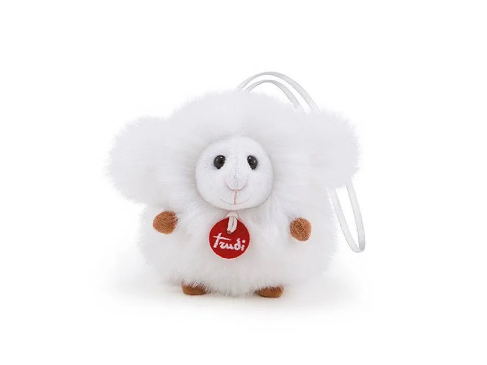 trudi-charms-peluche-mini-pecora-con-maxi-loop image 1