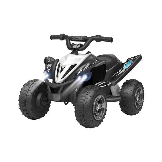 globo-giocattoli-quad-12v-con-batteria-al-litio-nero-cavalcabile image 1