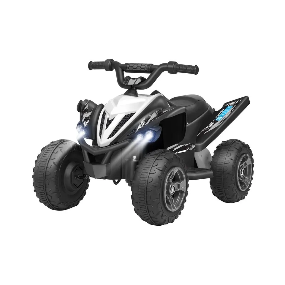 globo-giocattoli-quad-12v-con-batteria-al-litio-nero-cavalcabile image 1