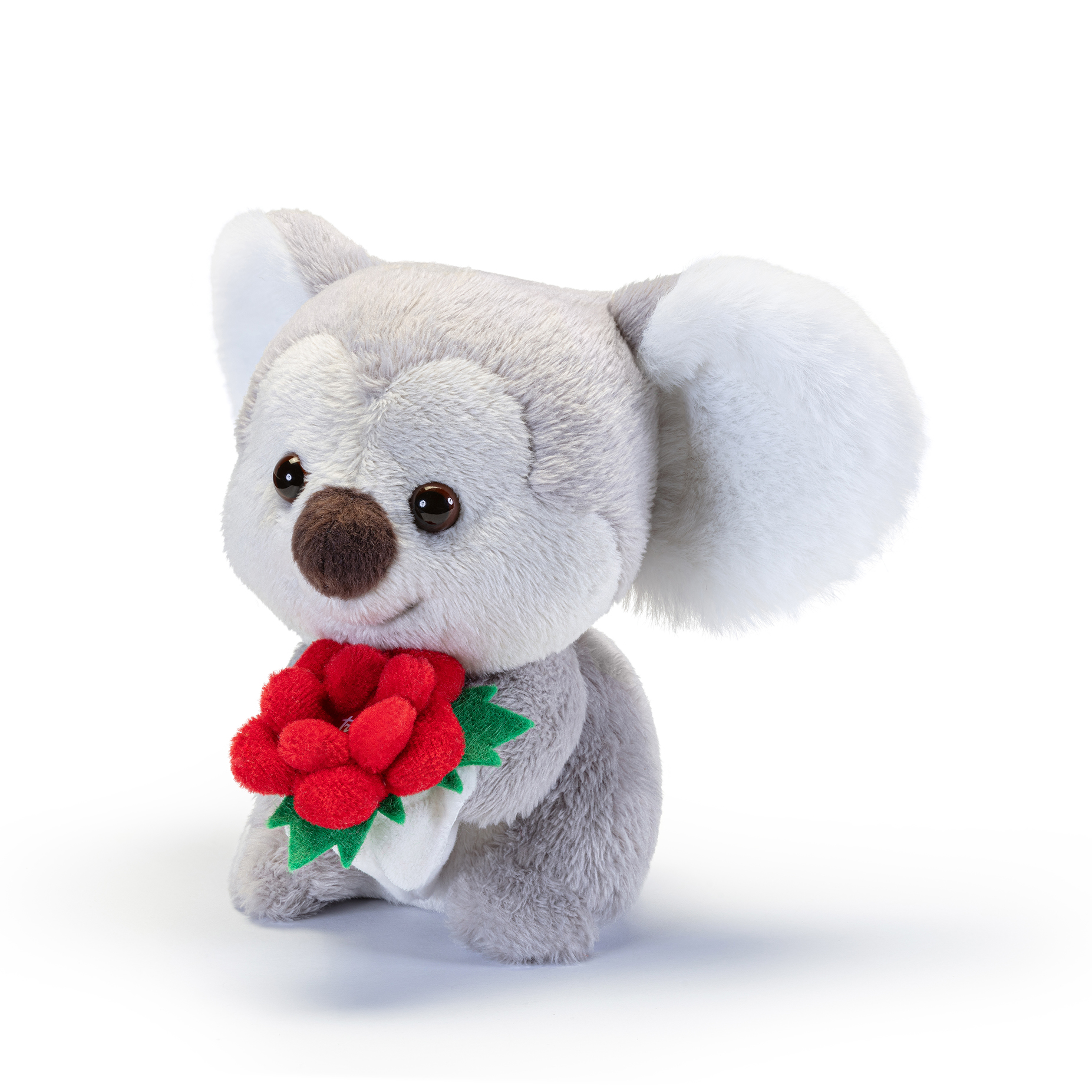 trudi-trudini-koala-con-fiore-rosso-peluche-mini image 1