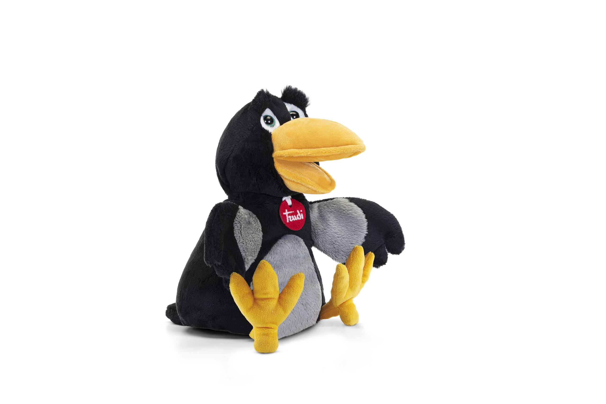 trudi-marionetta-corvo-peluche-puppet-parlante image 2