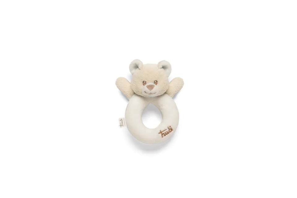 trudi-orso-sonaglio-avorio-peluche-sonaglio-neonato image 1