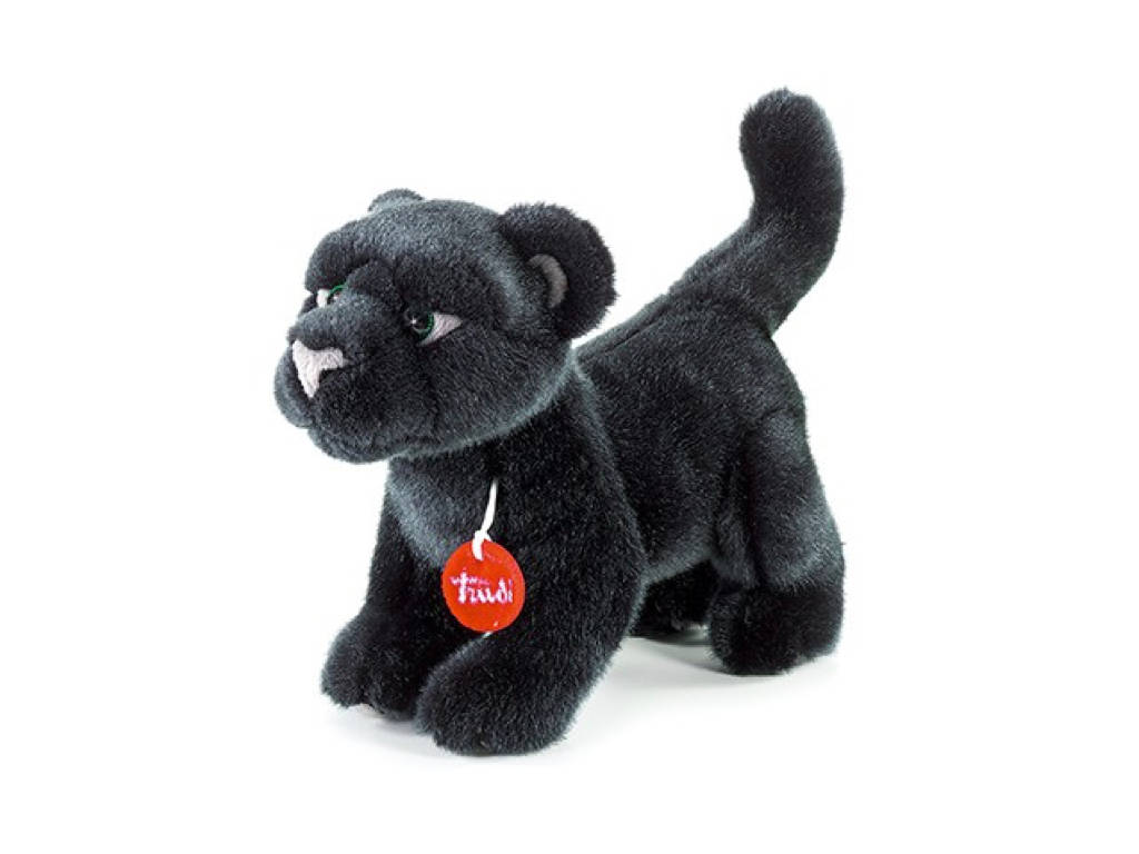 trudi-pantera-iris-nera-distesa-peluche-adulto image 1