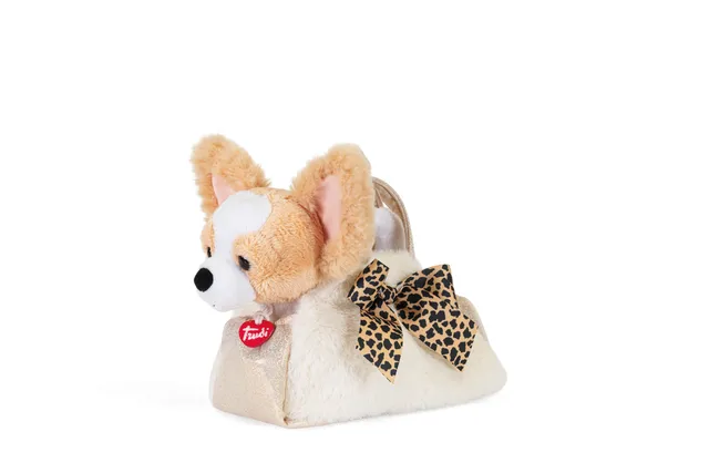 trudi-fashion-bag-cane-animalier-peluche-con-borsetta image 1