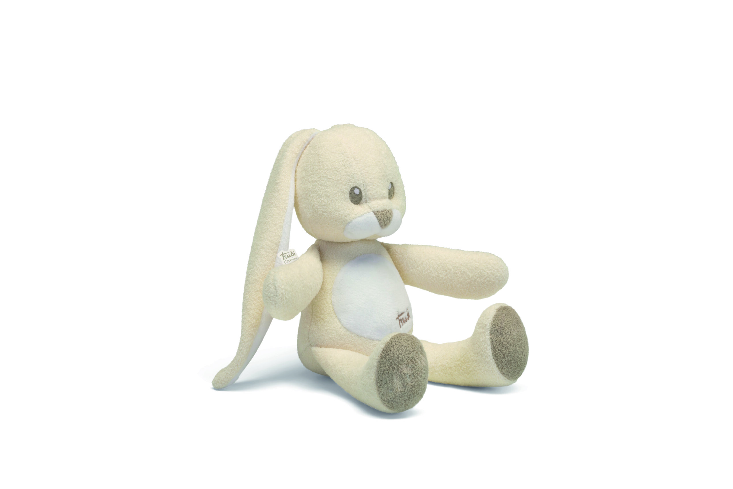 trudi-coniglio-cremino-avorio-peluche-neonato-morbido image 2