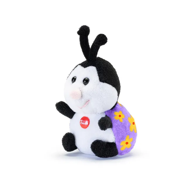 trudi-sweet-coccinella-spring-viola-peluche-con-loop image 1