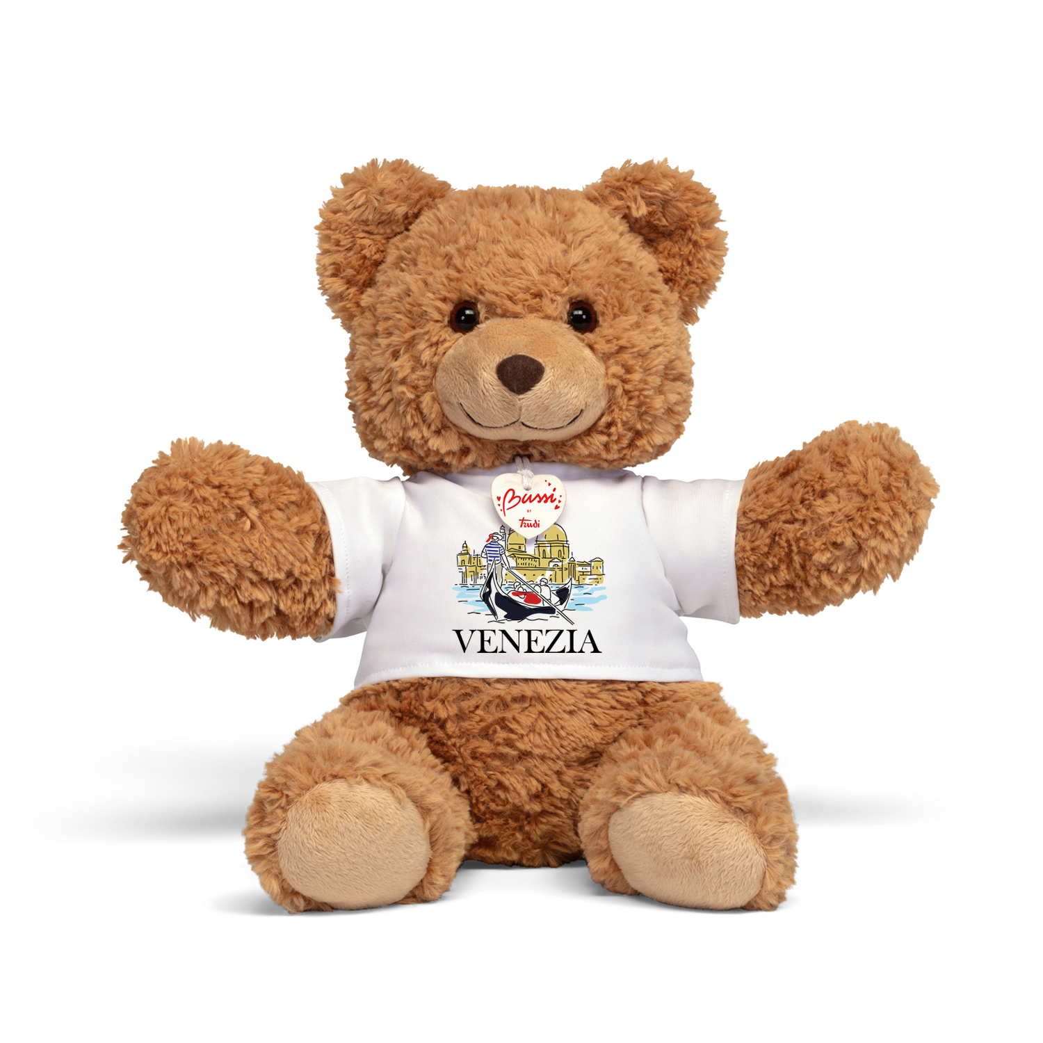 trudi-orso-marlon-t-shirt-venezia-peluche-souvenir image 1
