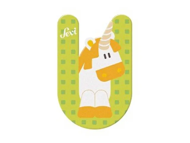 trudi-sevi-lettera-u-unicorno-in-legno-alfabeto-animali image 1