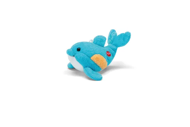 trudi-sweet-collection-delfino-peluche-mini-portachiavi image 1