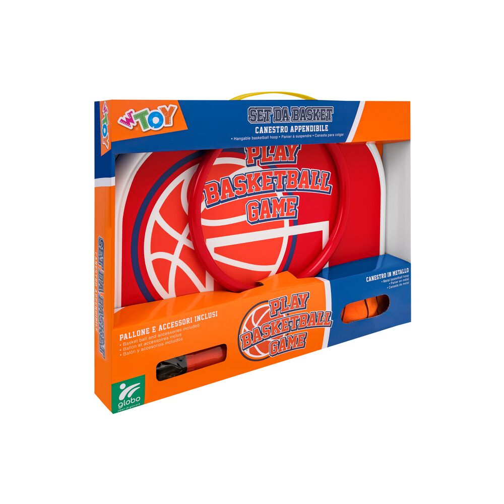 globo-giocattoli-canestro-basket-in-metallo-e-corda-36-mesi image 2