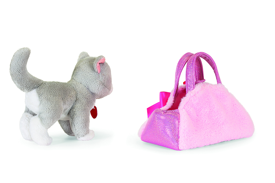 trudi-gatto-pink-fashion-bag-peluche-con-borsetta image 2