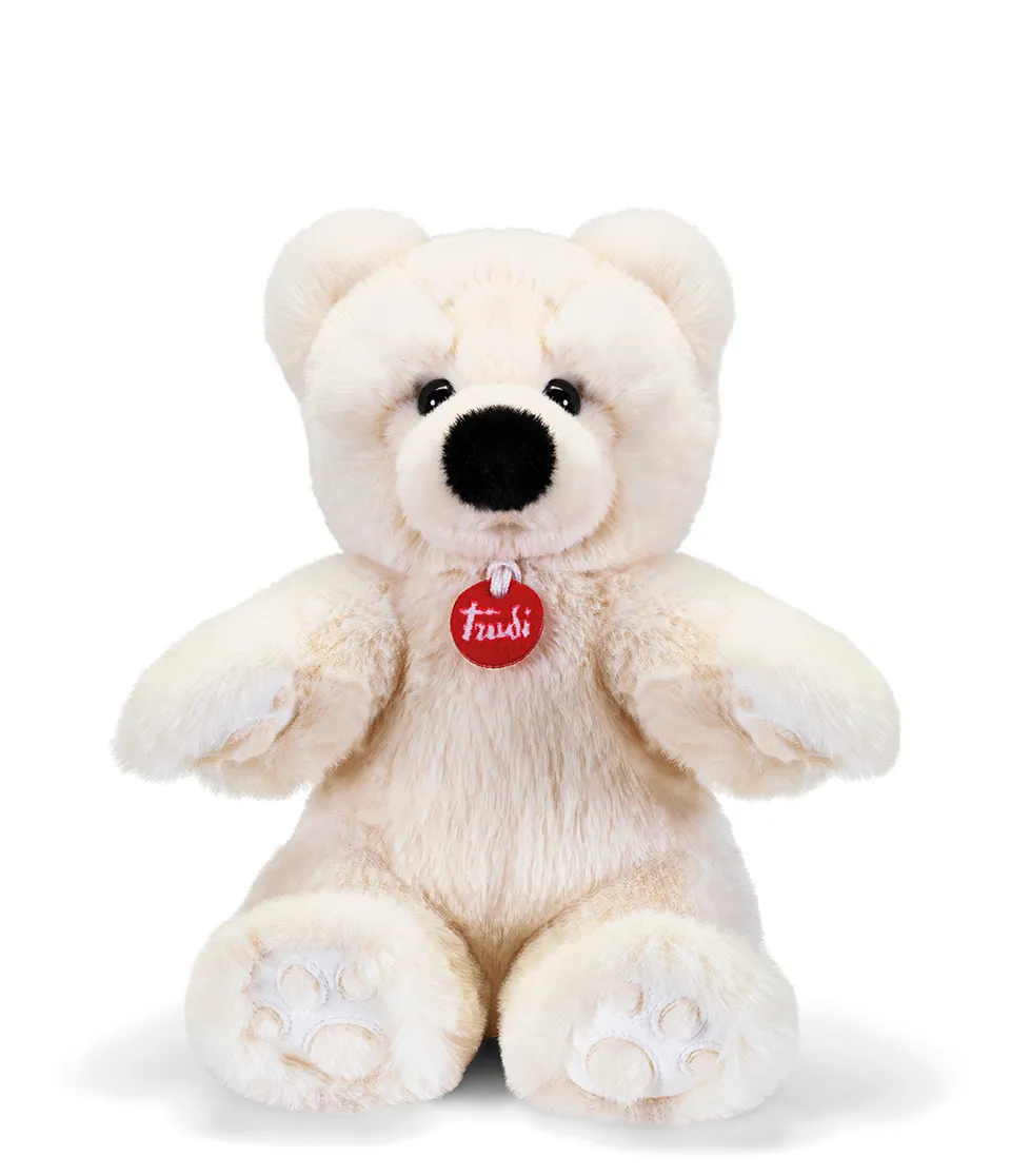 trudi-orso-bianco-joel-teddy-bear image 1