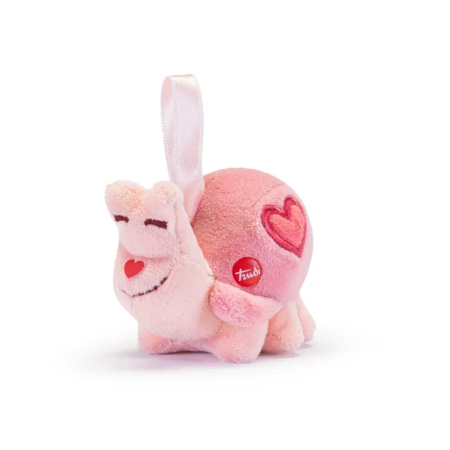 trudi-sweet-lumachina-peluche-san-valentino-con-cuori image 1
