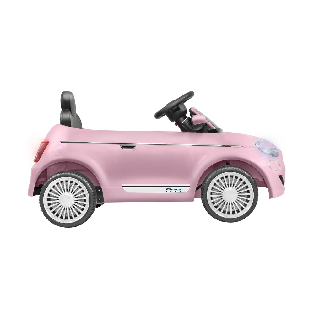 globo-giocattoli-fiat-500e-12v-litio-radiocomandata-rosa image 4