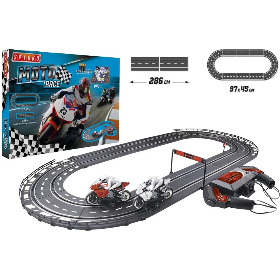 globo-giocattoli-pista-moto-a-batterie-lunga-249-cm-5-anni image 1