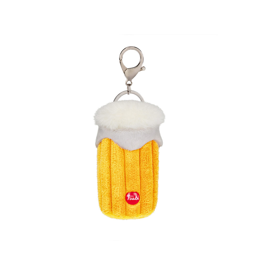 trudi-birra-portachiavi-peluche-food image 3
