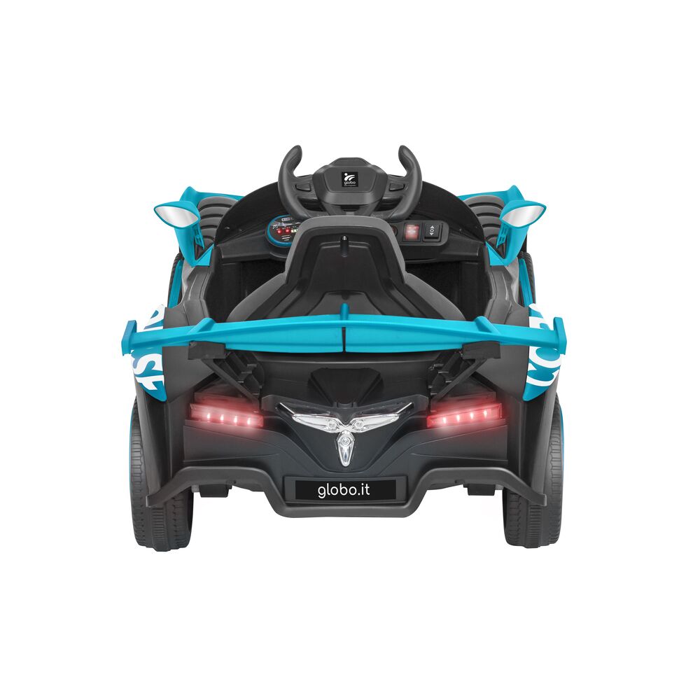 globo-giocattoli-auto-sportiva-12v-batteria-litio-radiocomandata-azzurra image 3
