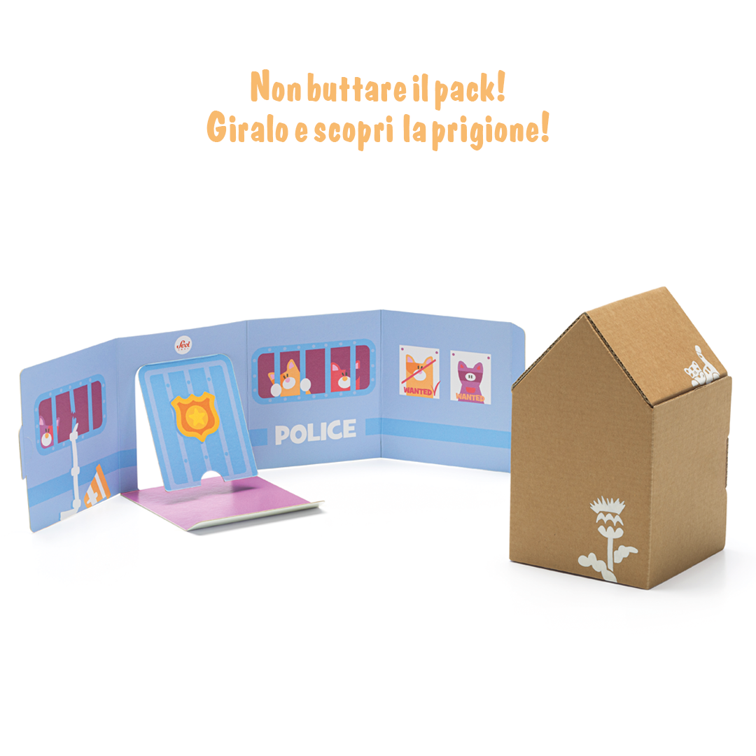 trudi-seviland-polizia-playset-ritaglia-e-incolla-10pz image 2