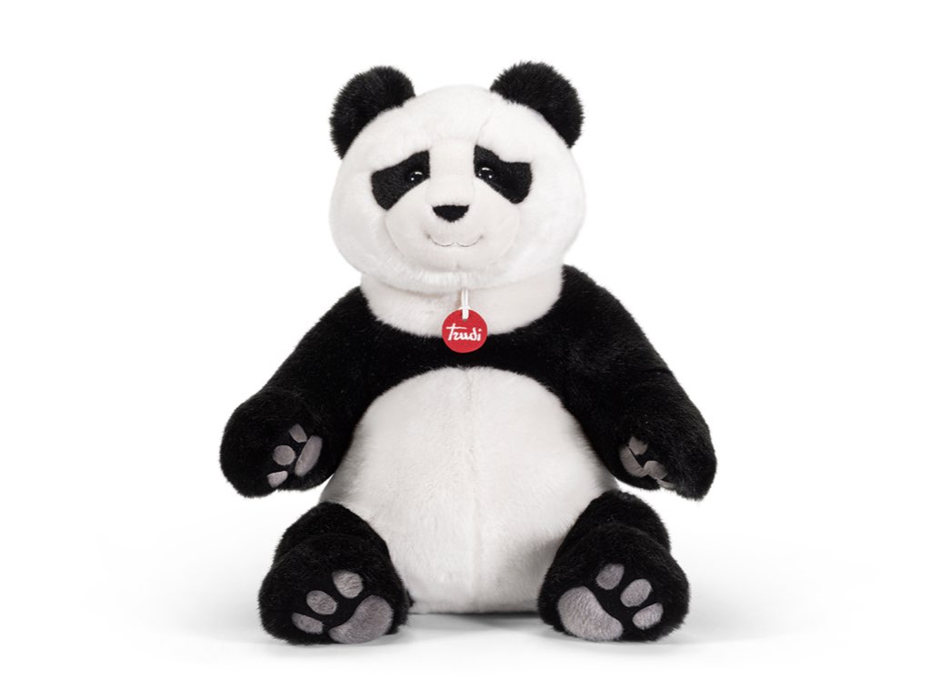 trudi-panda-kevin-peluche-morbido-lavabile image 2