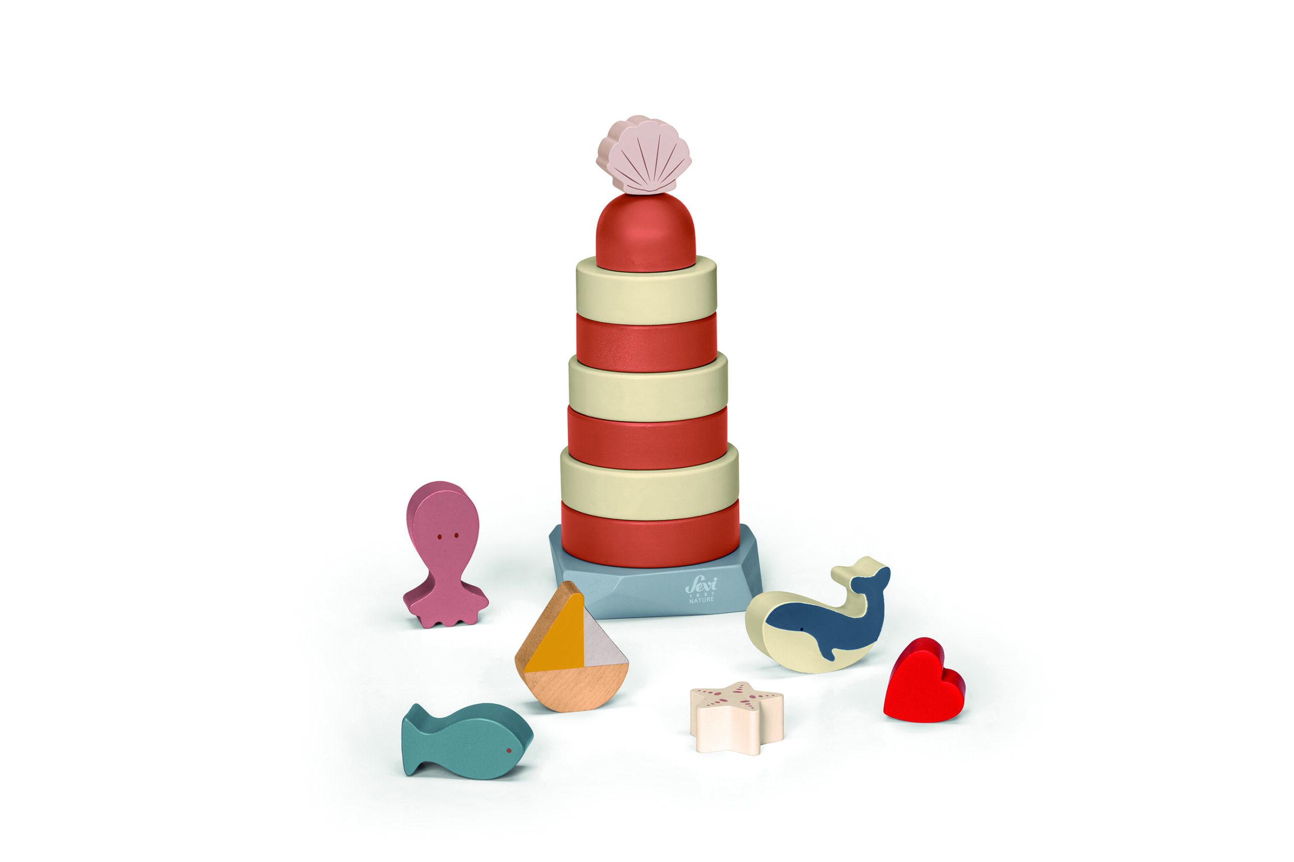 trudi-sevi-sea-love-faro-impilabile-15-pz image 1